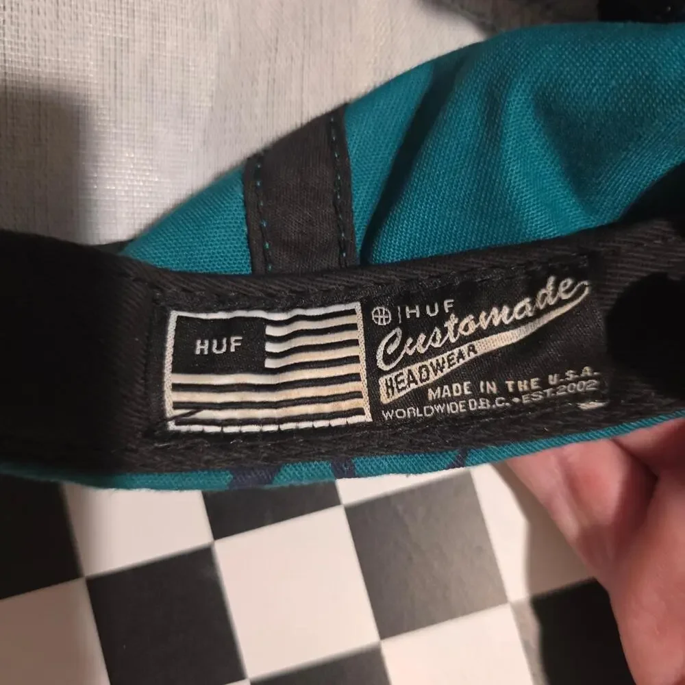 Huf plantlife custom hat teal‎